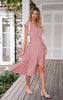 Women's Wrap Midi Dress